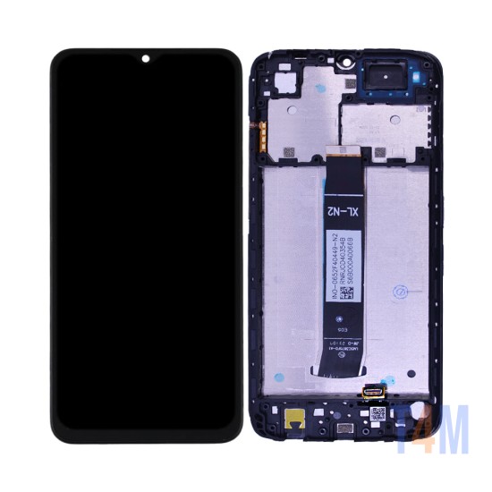 Touch+Display+Frame Xiaomi Redmi A1/A1 Plus 4G Service Pack Black